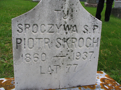 grave Peter Skroch
                  1860-1937