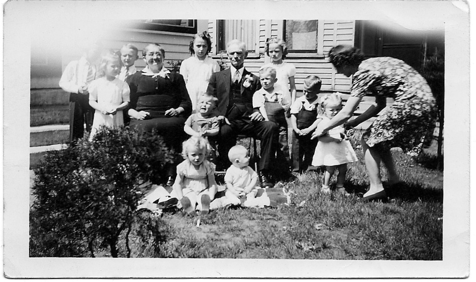 Urban and Marie Skroch and
                              Grandchildren 1949-2